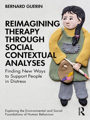 cover image of Reimagining Therapy through Social Contextual Analyses